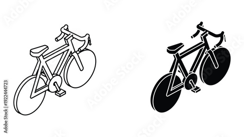 Two bicycles side by side