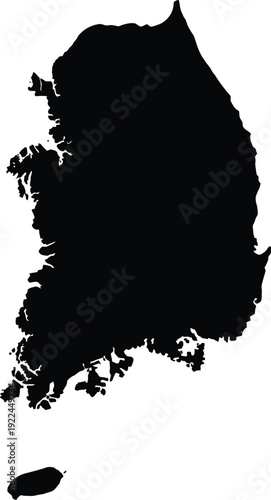 Accurate Real-World Map Silhouette of South Korea

Precise silhouette map of South Korea with accurate borders. Editable EPS vector ideal for East Asian geography and infographic projects.