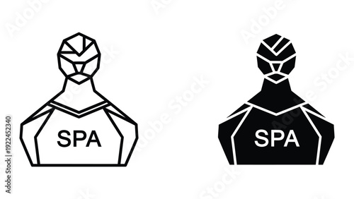 Spa icon set