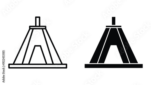 Simple geometric shapes illustration