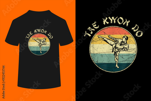 Retro Taekwondo T-Shirt
