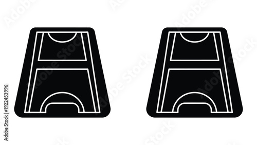 Soccer Field Silhouettes