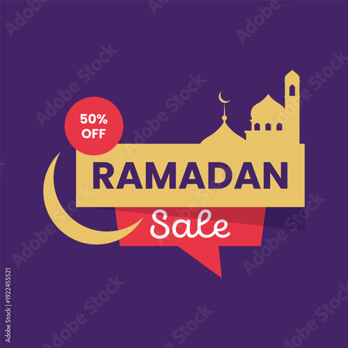 Wallpaper Mural Ramadan sale with special price discount tag label Torontodigital.ca