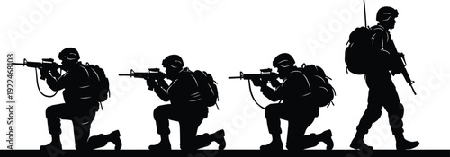 Silhouettes, of, professional, female, ballet, dancers, in, tutus, and, ballroom, dance, couples, performing, elegant, artistic, moves, on, white, background