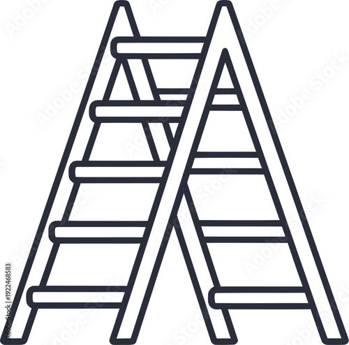 Crown of thorns, isolated on white background