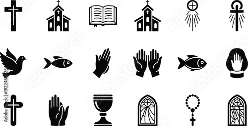 Crown of thorns, isolated on white background