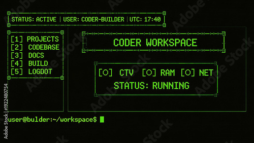 Technical Mono: Retro-Coder Aesthetic