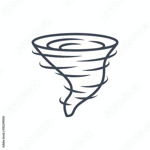 Simple Tornado Illustration
