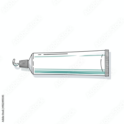 Medical Syringe Illustration for Healthcare and Medicine Concepts