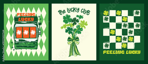 Feeling Lucky St Patricks Day Poster Set