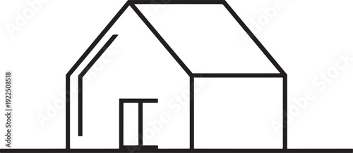 Vector illustration of a gas pump nozzle icon suitable for web design, business symbols, and simple housing or property related graphics