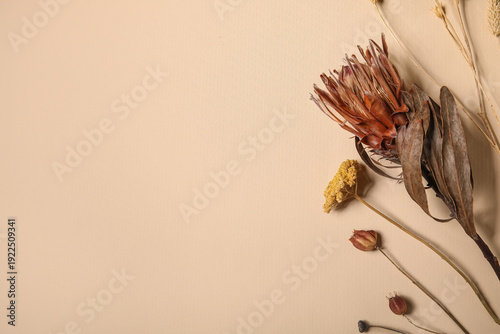 Composition with dried flow...