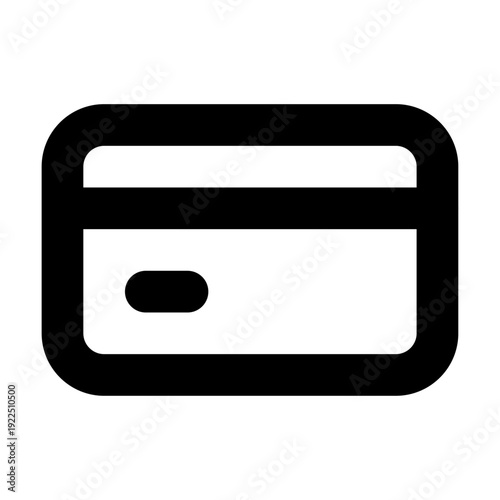 Credit Card or Debit Card Linear Vector Icon for Payment and Banking. Finance Symbol for Web and Mobile App. 24x24 px pixel perfect, editable stroke.