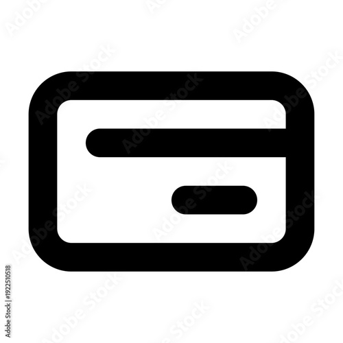 Free Download Debit Card Detail Linear Vector Icon for Transaction and Digital Payment. Banking Asset for UI Design. 24x24 px pixel perfect, editable stroke. - GFXLoad