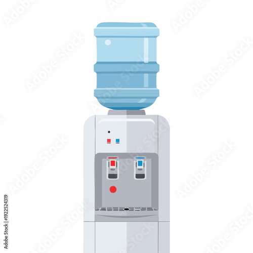 Modern Water Dispenser with Fresh Fill and Hot Cold Options