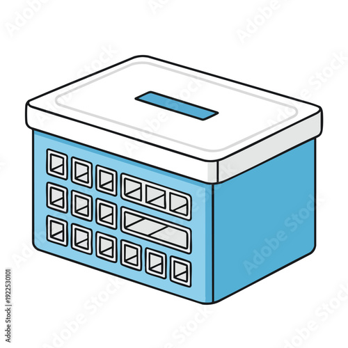 Modern Ice Cooler with Ice Pack Storage for Refreshing Beverages