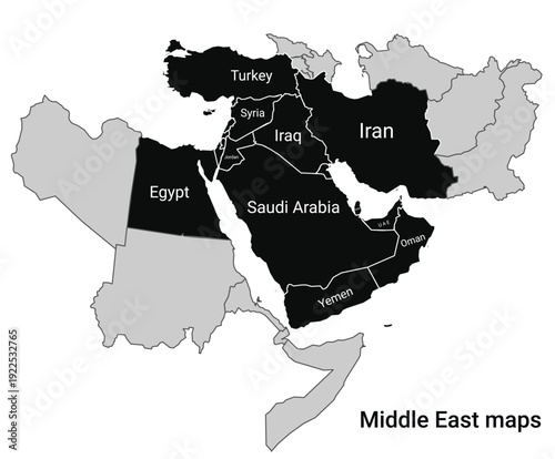 Middle East maps