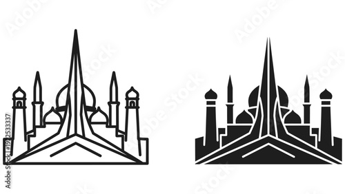 vector illustration of a church