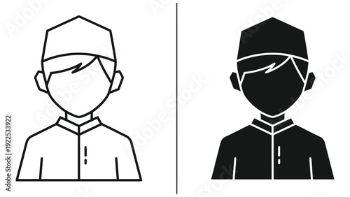 vector illustration of a man