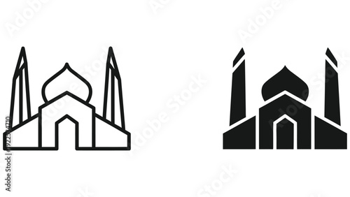 church icon vector illustration