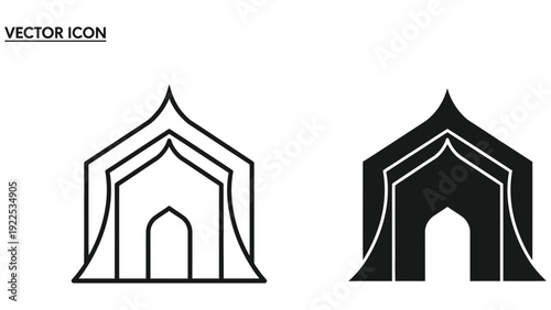 vector illustration of a church
