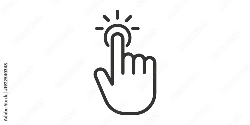 Obraz premium 3D vector illustration set of a human hand holding a pen, wire, or black pencil as a business web icon and glossy cursor pointer gesture for an internet click button sign