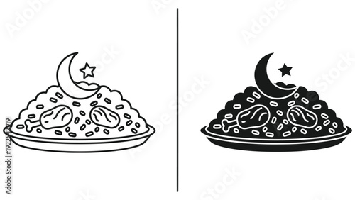 vector illustration of a burning candle