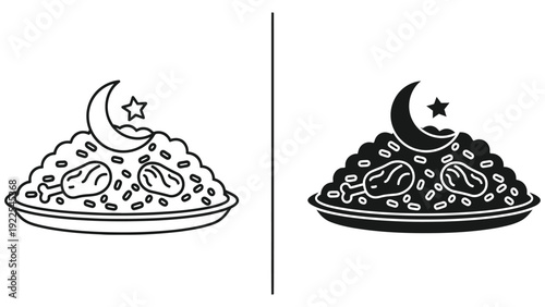 vector illustration of a burning candle