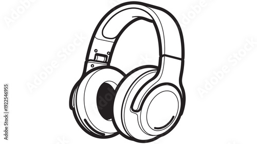 Modern wireless headphones with rich stereo sound and stylish design.