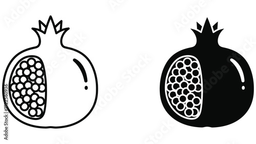 vector illustration of an apple