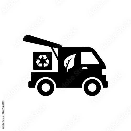 Sustainable Logistics Green Supply Chain Icon