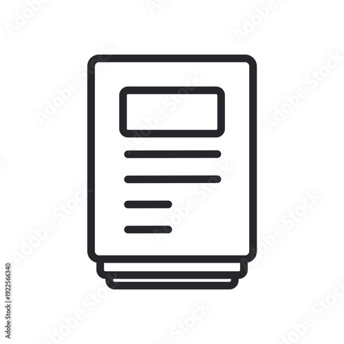 test icons outline and Flat Style,transparent background