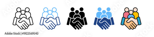 Employee Relations multiple icon