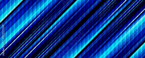 Blue cyan and black color abstract illustration background.