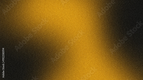 Luxury Gold and Black Grainy Abstract Gradient Background