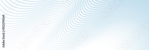 Transparent background with thin wavy pale blue lines.