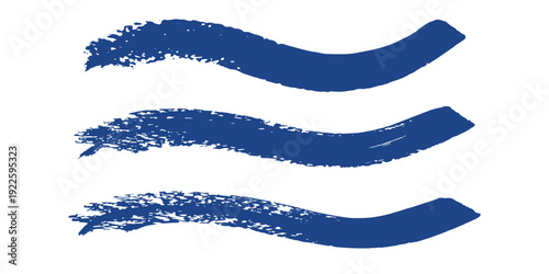 Abstract Blue and White Grunge Background with Halftone Style. Brush Stroke Illustration for Banner, Poster or Sports.