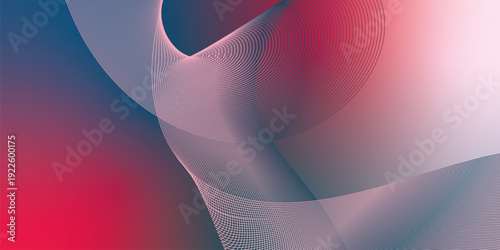 Dark noisy textured background with vibrant red, Pink, DeepPink and DarkSlateGray abstract glowing gradient waves with soft blur effect for modern header poster and banner cover design