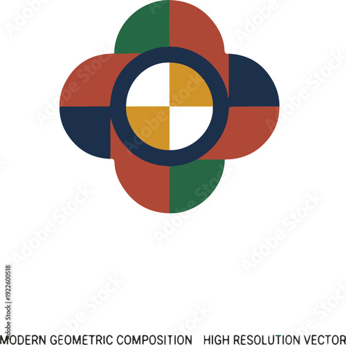 Minimalist modern geometric composition and circular abstract art Free Download Minimalist modern geometric composition and circular abstract art - GFXLoad