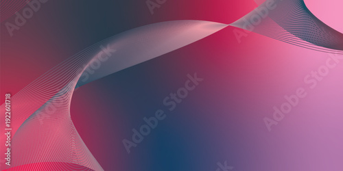 Dark noisy textured background with vibrant red, Pink, DeepPink and DarkSlateGray abstract glowing gradient waves with soft blur effect for modern header poster and banner cover design