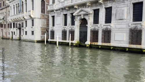 Venetian canal journey with historic architecture and tranquil waters