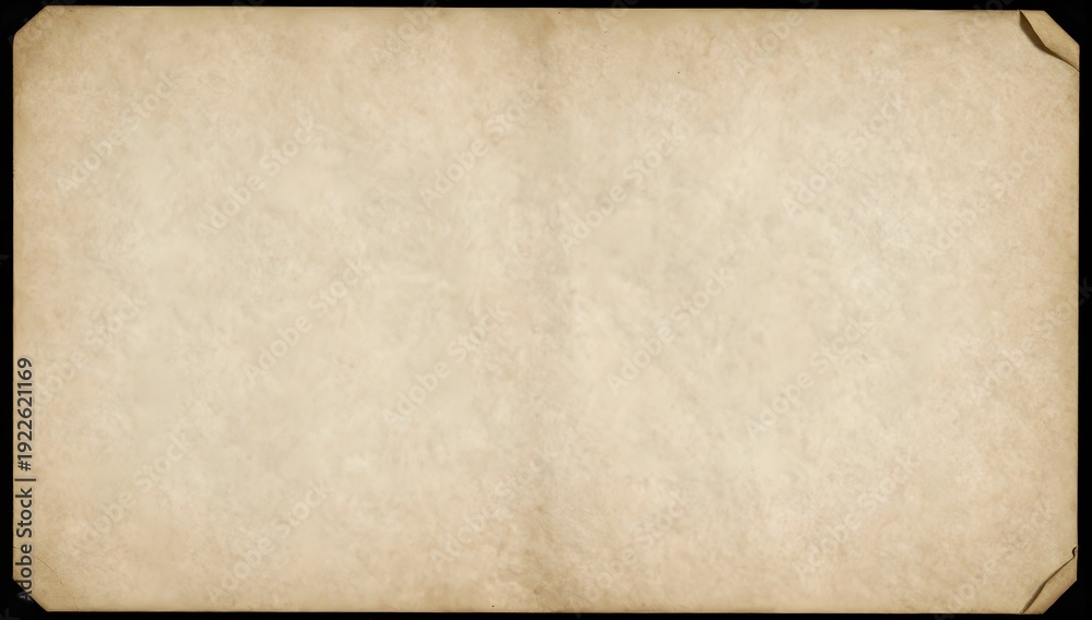 Fototapeta premium Vintage paper background with curled edges offers a textured surface for graphic design