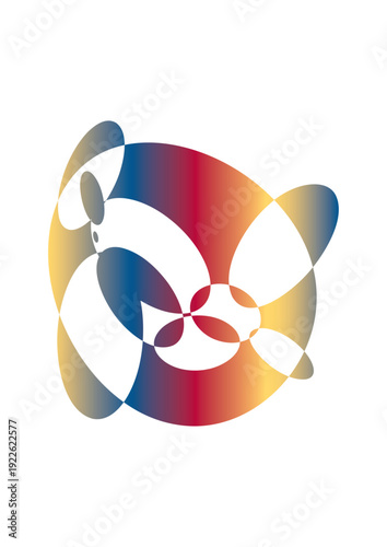 vector illustration of a fan