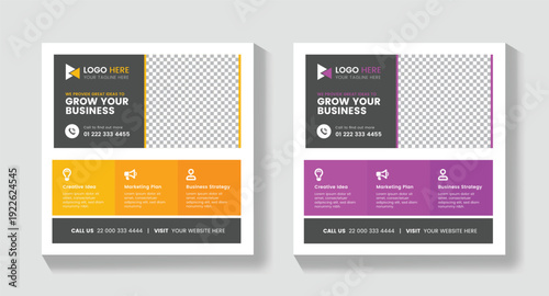 Professional Business Flyer Template , Marketing Agency Social Media Post Template, Agency Social Media Post Template, Social Media Post Template , Facebook Post, LinkedIn Post