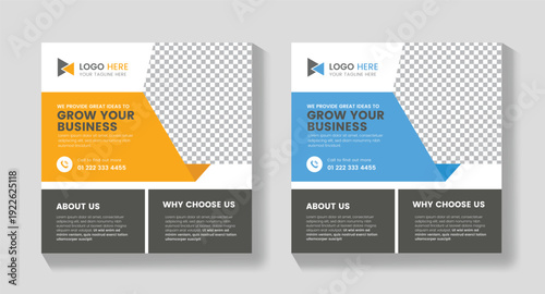 Professional Business Flyer Template , Marketing Agency Social Media Post Template, Agency Social Media Post Template, Social Media Post Template , Facebook Post, LinkedIn Post