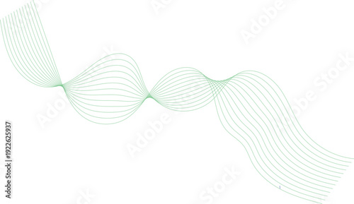 Blue abstract vector background featuring a digital wave pattern with flowing light lines and curved motion shapes for a modern business technology wallpaper design