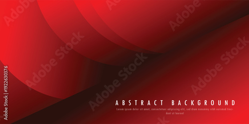 Geometric shape red background design, modern background template for your project, web, poster, blog and advertising.