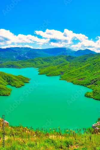 Foto Bovilla, Albania - April 27, 2024