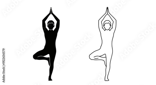 black and white illustration of a woman