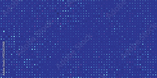 Blue glowing hexagon texture. Abstract hexagonal grid gradient wallpaper. Navy honeycomb pattern backdrop. Vector modern technology  business  science  healthcare  medicine  presentation background